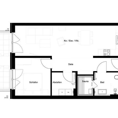 Dorumer Sielhuus 10 - Sauna Und Balkon, Strandnah