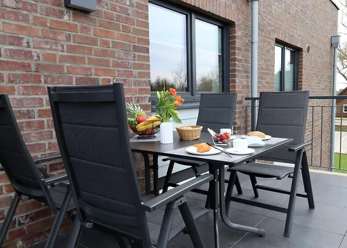 Apartman Dorumer Sielhuus 10 - Sauna Und Balkon, Strandnah